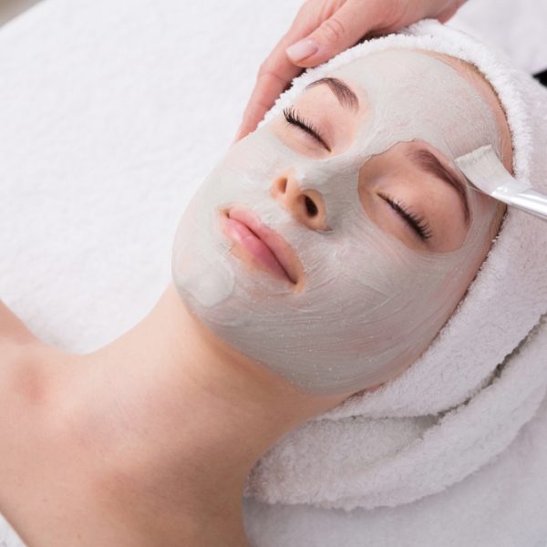 Face,Peeling,Mask,,Spa,Beauty,Treatment,,Skincare.,Woman,Getting,Facial
